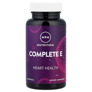 MRM Nutrition, Complete E, 60 Softgels