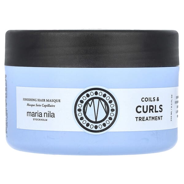 Maria Nila, 코일 & 컬 트리트먼트 피니싱 헤어 마스크, 250ml(8.5fl oz)