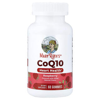 MaryRuth's, CoQ10 Gummies, Raspberry, 60 Gummies (60 mg per Gummy)