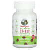 Vitamin D3 + B12 Fruchtgummis, auf Pektin basierend, Himbeere, 60 Fruchtgummis