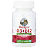 MaryRuth's, D3 + B12 Gummies, Raspberry, 60 Gummies