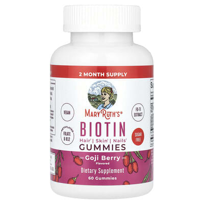 MaryRuth's, Biovitamin Gummies, Goji Berry Flavor, 60 Gummies