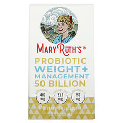 MaryRuth Organics, Probiotic Weight+ Management, 50 Milliarden, 60 Kapseln