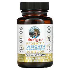 MaryRuth Organics, Probiotic Weight+ Management, 50 Milliarden, 60 Kapseln