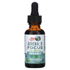 MaryRuth Organics, Ervas, Adrenal e Focus para Adultos, 30 ml (1 fl oz)
