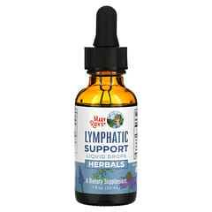 MaryRuth Organics, Herbals, жидкие капли для поддержки лимфатической системы, без спирта, 30 мл (1 жидк. Унция)