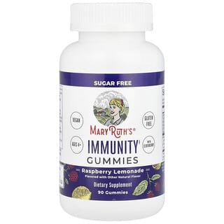 MaryRuth's, Immunity Gummies, Raspberry Lemonade, 90 Gummies