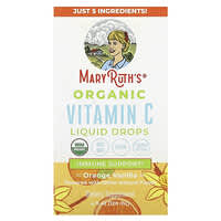 MaryRuth's, Organic Vitamin C Liquid Drops, Orange Vanilla, 4 fl oz (120 ml) (90 mg per Serving)