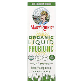 MaryRuth's（メアリールースオーガニック）, オーガニック リキッド プロバイオティクス、無香料、120ml（4液量オンス）