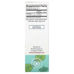 MaryRuth Organics, Gouttes liquides de chlorophylle vegan, Menthe poivrée, 16,6 mg, 60 ml