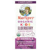 Organic Kids Elderberry Liquid Drops, 4-13 Years, Blueberry + Raspberry, 1 fl oz (30 ml)