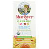 Organic Kids Vitamin C Liquid Drops, 4-13 Years, Orange Vanilla, 2 fl oz (60 ml)