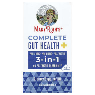 MaryRuth's, Complete Gut Health, 3-в-1, 60 капсул