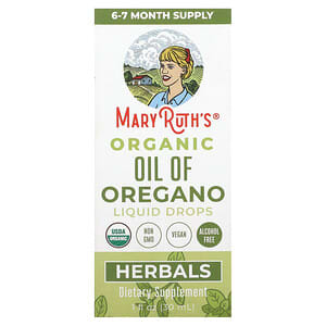 MaryRuth's, Organic Oil of Oregano Liquid Drops, 1 fl oz (30 ml)