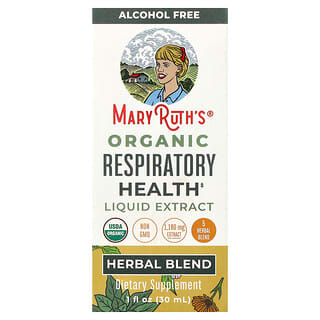 MaryRuth's (메리루스), 유기농 호흡기 건강 액상 추출물, 알코올 무함유, 1,180mg, 30ml(1fl oz)