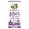 Gotas líquidas de Echinacea purpurea orgánica, Sin alcohol`` 30 ml (1 oz. Líq.)