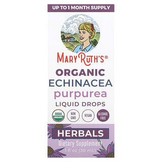 MaryRuth's, органическая эхинацея пурпурная, капли, без спирта, 30 мл (1 жидк. унция)
