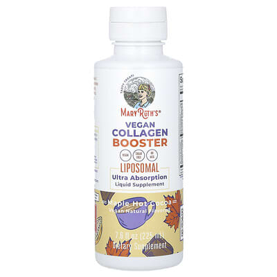 MaryRuth's, Vegan Collagen Booster Liposomal, Maple Hot Cocoa, 7.6 fl oz (225 ml)