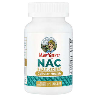 MaryRuth's, NAC, 120 capsules (500 mg par capsule)