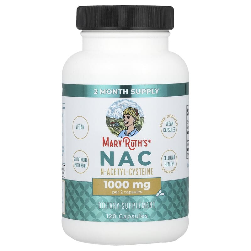 NAC, 120 Capsules (500 mg per Capsule)