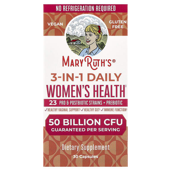 MaryRuth's, 3-in-1 Daily Women's Health, 30 Capsules — product photo 1