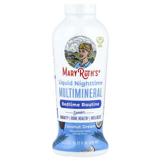 MaryRuth's (메리루스), 리퀴드 나이트타임 멀티미네랄, 코코넛 드림, 450ml(15.22fl oz)