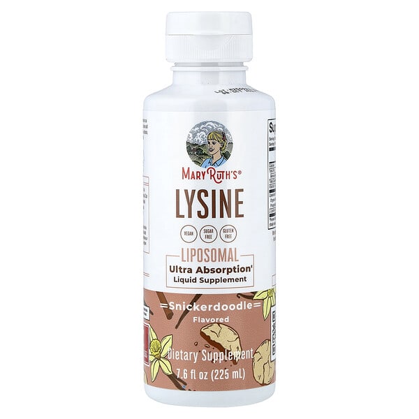 MaryRuth's, Lysine Liposomal, Snickerdoodle, 7.6 fl oz (225 ml) — product photo 1