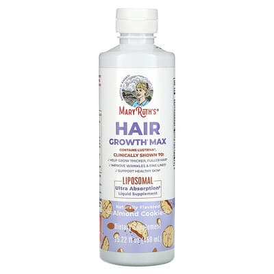 MaryRuth's, Liposomes for Hair Growth, Almond Cookies, 15.22 fl oz (450 ml)