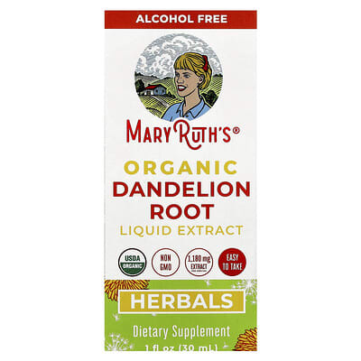 MaryRuth's, Organic Dandelion Root Liquid Extract, 1 fl oz (30 ml)