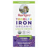 MaryRuth's, Toddler Iron Organic Liquid Drops, 1-3 Years, Grape, 2 fl oz (60 ml)