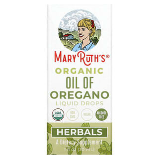 MaryRuth's, Organic Oil of Oregano, Liquid Drops, 1 fl oz (30 ml)
