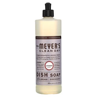 Mrs. Meyers Clean Day, 食器用洗剤、ラベンダーの香り、473ml（16液量オンス）