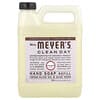 Mrs. Meyers Clean Day, Repuesto de Jabón para manos, Lavanda, 975 ml (33 oz. líq.)