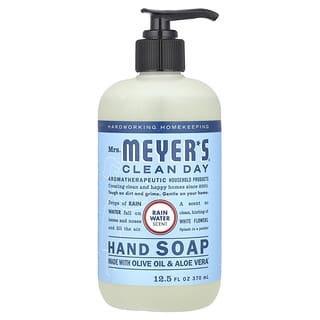 Mrs. Meyers Clean Day, Hand Soap, Rain Water, 12.5 fl oz (370 ml)