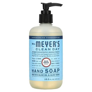 Mrs. Meyers Clean Day, Hand Soap, Rain Water, 12.5 fl oz (370 ml)