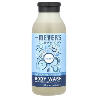 Mrs. Meyers Clean Day, Body Wash, Rain Water, 16 fl oz (473 ml)