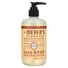 Mrs. Meyers Clean Day, "סבון ידיים, פריחת שיבולת השועל, 370 מ""ל (12.5 אונקיות נוזל)"