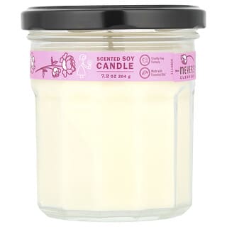 Mrs. Meyers Clean Day, Scented Soy Candle, Peony, 7.2 oz (204 g)