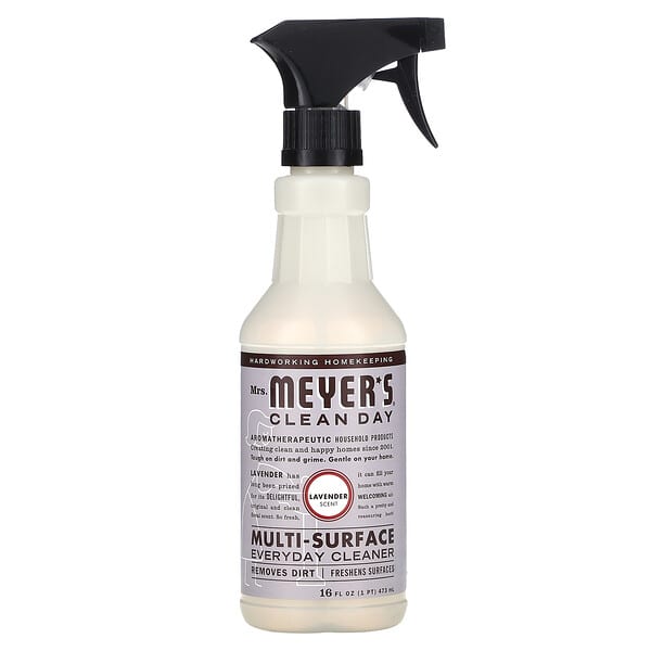 Mrs. Meyers Clean Day, マルチサーフェスエブリデイクリーナー、ラベンダーの香り、473ml（16液量オンス）