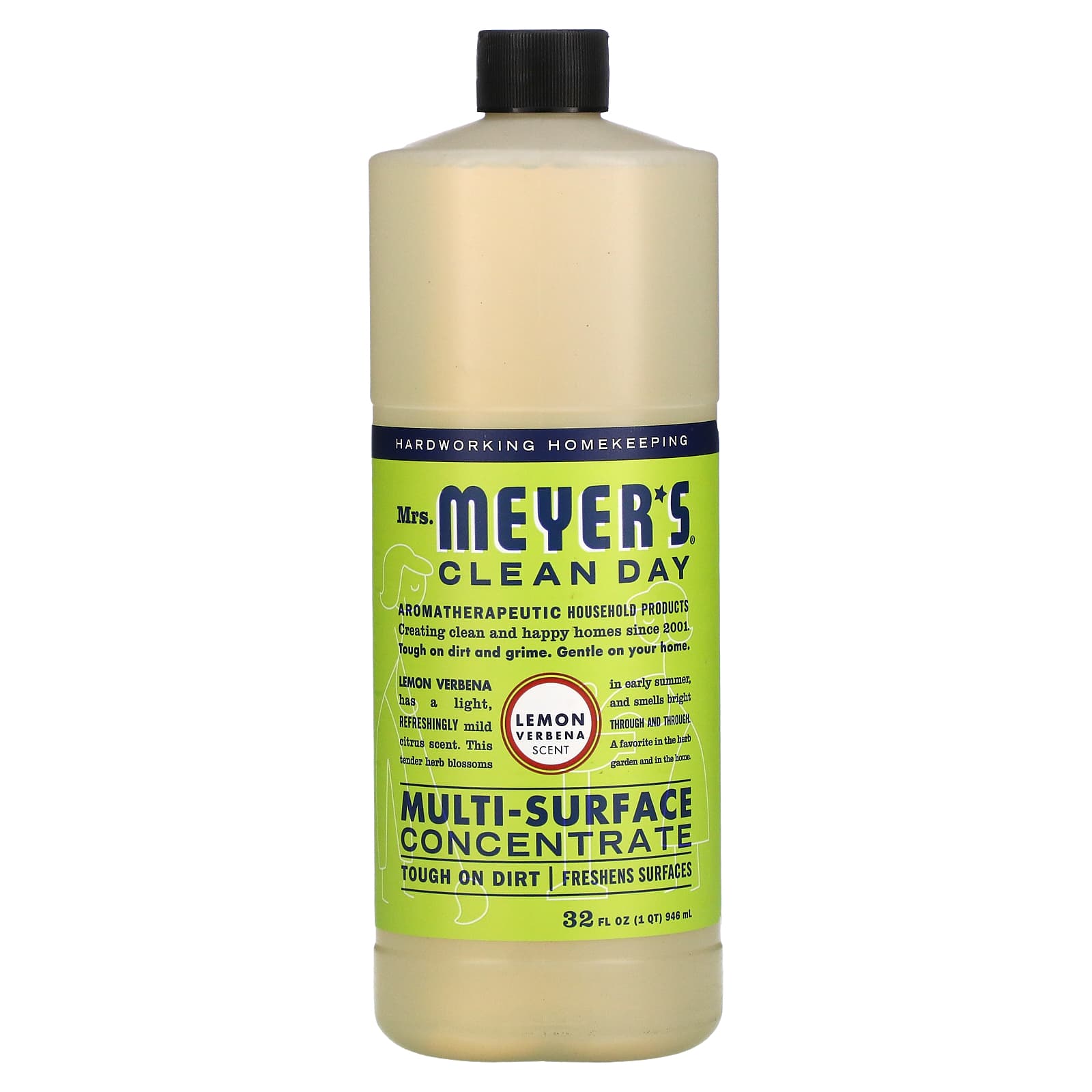 Mrs. Meyers Clean Day, Multi-Surface Concentrate, Lemon Verbena, 32 fl ...