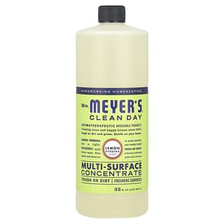 Mrs. Meyers Clean Day, Concentrado Multi-Superfície, Aroma Verbena de Limão, 32 fl oz (946 ml)