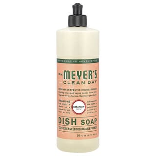 Mrs. Meyers Clean Day, Dish Soap, Geranium, 16 fl oz (473 ml)