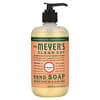 Hand Soap, Geranium Scent, 12.5 fl oz (370 ml)