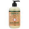 Mrs. Meyers Clean Day, Jabón para manos, Geranio, 370 ml (12,5 oz. líq.)