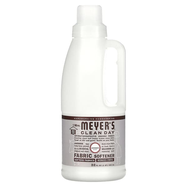 Mrs. Meyers Clean Day, ファブリック柔軟剤, ラベンダーの香り,  32 fl oz (946 ml)