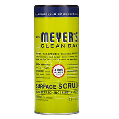 Mrs. Meyers Clean Day, 表面磨砂，檸檬馬鞭草香味，11盎司（311克）