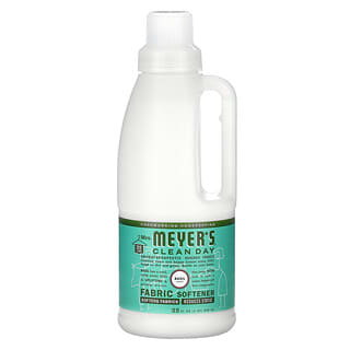 Mrs. Meyers Clean Day, 織物柔順劑，羅勒香味，32 液量盎司（946 毫升）