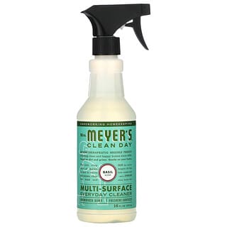 Mrs. Meyers Clean Day, Nettoyant quotidien multi-surfaces, Senteur basilic, 473 ml