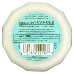 Mrs. Meyers Clean Day, Vela de soja perfumada, esencia de albahaca, 7.2 oz