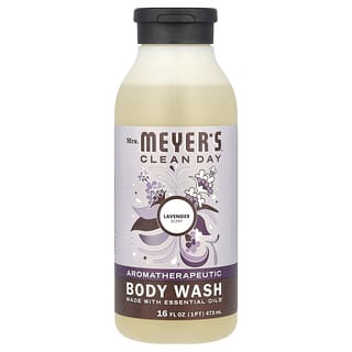 Mrs. Meyers Clean Day, Body Wash, Lavender, 16 fl oz (473 ml)